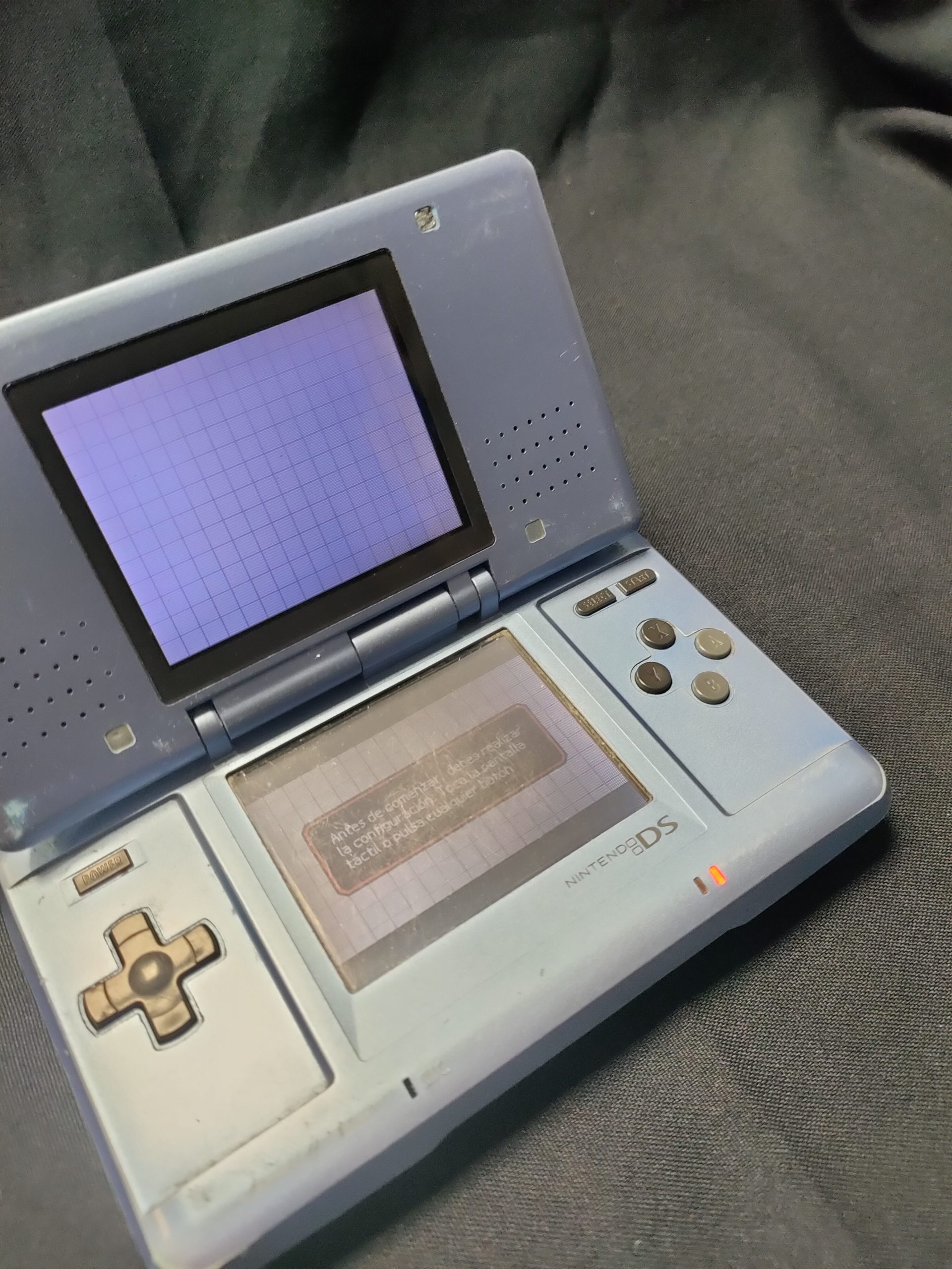 Nintendo DS fat azul
