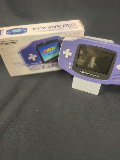 Game boy advance azul con caja AGB001